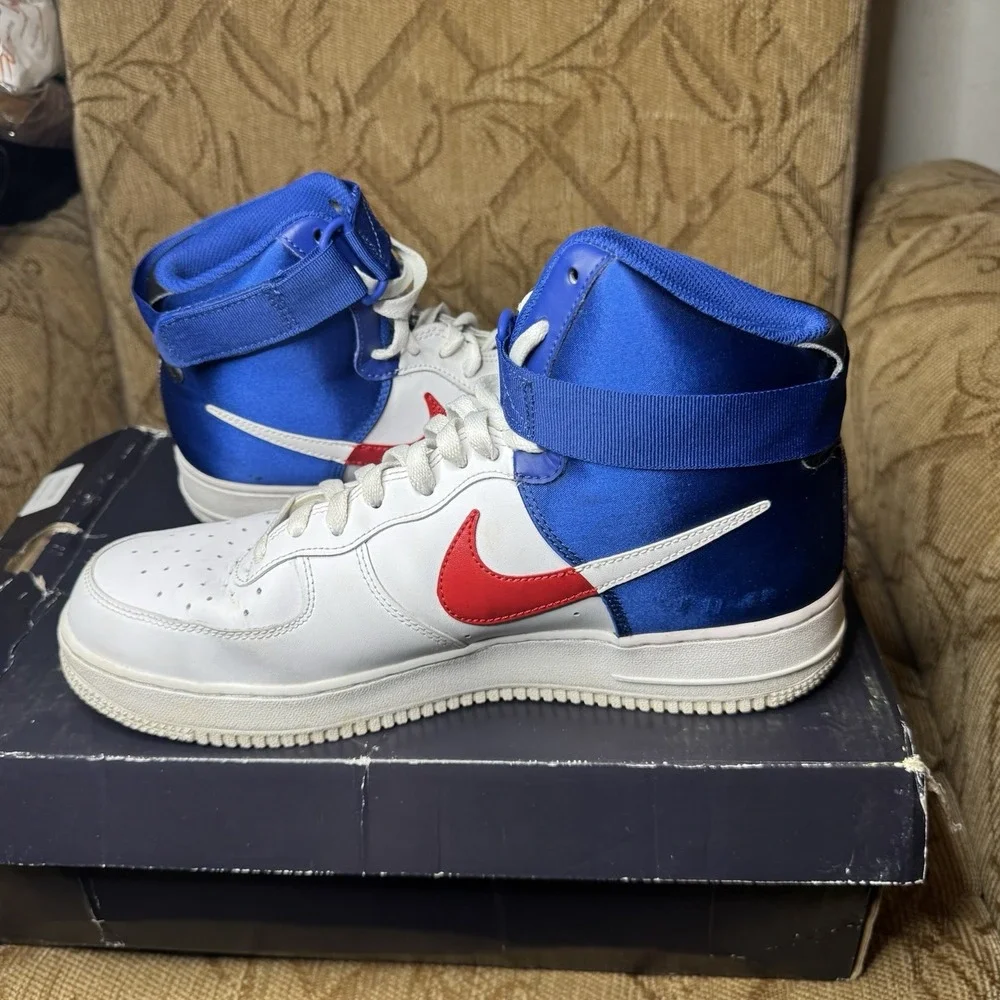 Size 10.5 - Nike Air Force 1 High '07 x NBA Clippers‎ With box